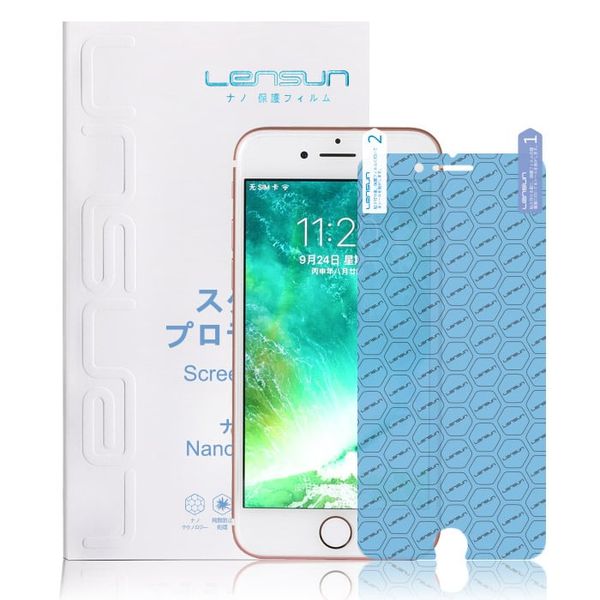 Cường lực dẻo Explosion-Proof nano miếng dán màn hình PPF cho iPhone 7 Plus Lensun chống vỡ màn hình, chống trầy xước, chống nổ