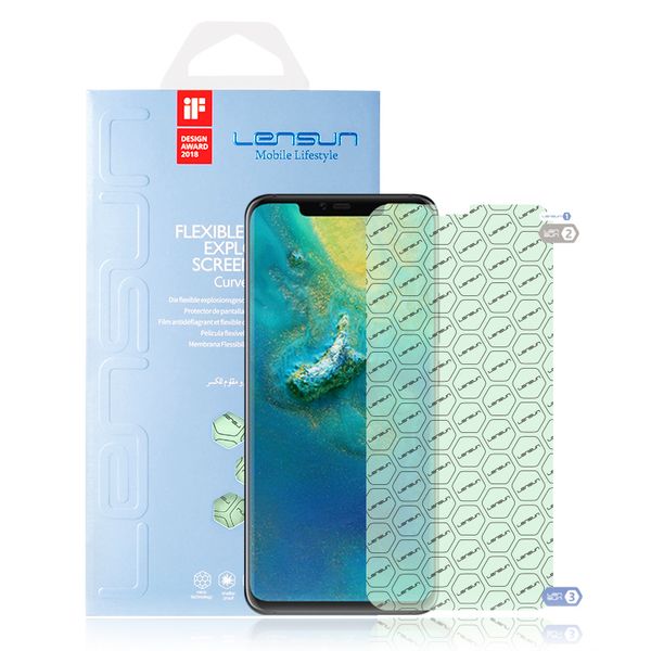 Cường lực dẻo nano miếng dán màn hình PPF cho Huawei 20 Pro Lensun chống vân tay, chống va đập và trầy xước