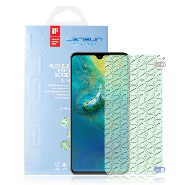 Cường lực dẻo nano miếng dán màn hình PPF cho Huawei Mate 20 Lensun chống vân tay, chống va đập và trầy xước