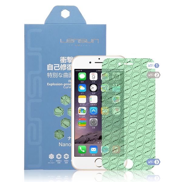 Cường lực dẻo nano miếng dán màn hình PPF cho iPhone 6/ 6S Lensun chống vân tay, chống va đập và trầy xước