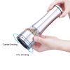 Máy xay tiêu, xay gia vị cầm tay bằng thép không gỉ Aturos ZX-S19