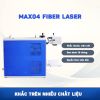 Máy khắc laser fiber kim loại và trên nhiều chất liệu Aturos Max 04 khắc logo, hình ảnh, date, hạn sử dụng, mã vạch, mã QR (Nguồn Max, 20W)