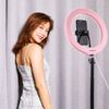 Combo Gậy TRIPOD MINI 3110 và vòng đèn LED trợ sáng 26cm hỗ trợ livestream, selfie, quay Tiktok Puluz PU397