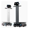 Robot giao hàng công nghiệp thông minh Pudu T300 kết nối thang máy