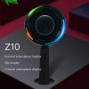 Quạt đèn LED Hologram đu idol chuyên dụng Aturos Z10, kích thước quạt 10cm, 47pcs LED, độ phân giải 230x94