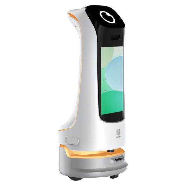 Robot tự phục vụ AI thông minh Pudu Kettybot cho nhà hàng, quán cà phê, khách sạn, ngân hàng