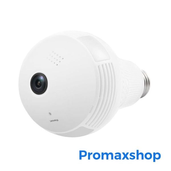 Spy Camera bóng đèn quay toàn cảnh 360 độ Promax