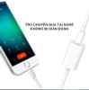 Lightning cho  iPhone 7 / 7 Plus/ 8 Plus đôi 2 cáp kết nối tai nghe, sạc cáp Promax DuoFAST