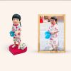 Làm tượng 3D chibi đất sét nung theo ảnh chụp em bé