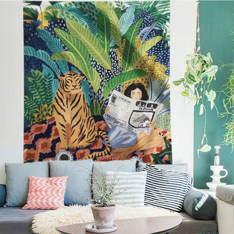 Tranh Vải Treo Tường Hoạt Hình Đáng Yêu