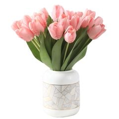 Hoa Giả Trang Trí Hoa Tulip Cao Cấp
