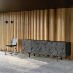 Tủ Console Graphic sideboard Hình Khối Hình Học