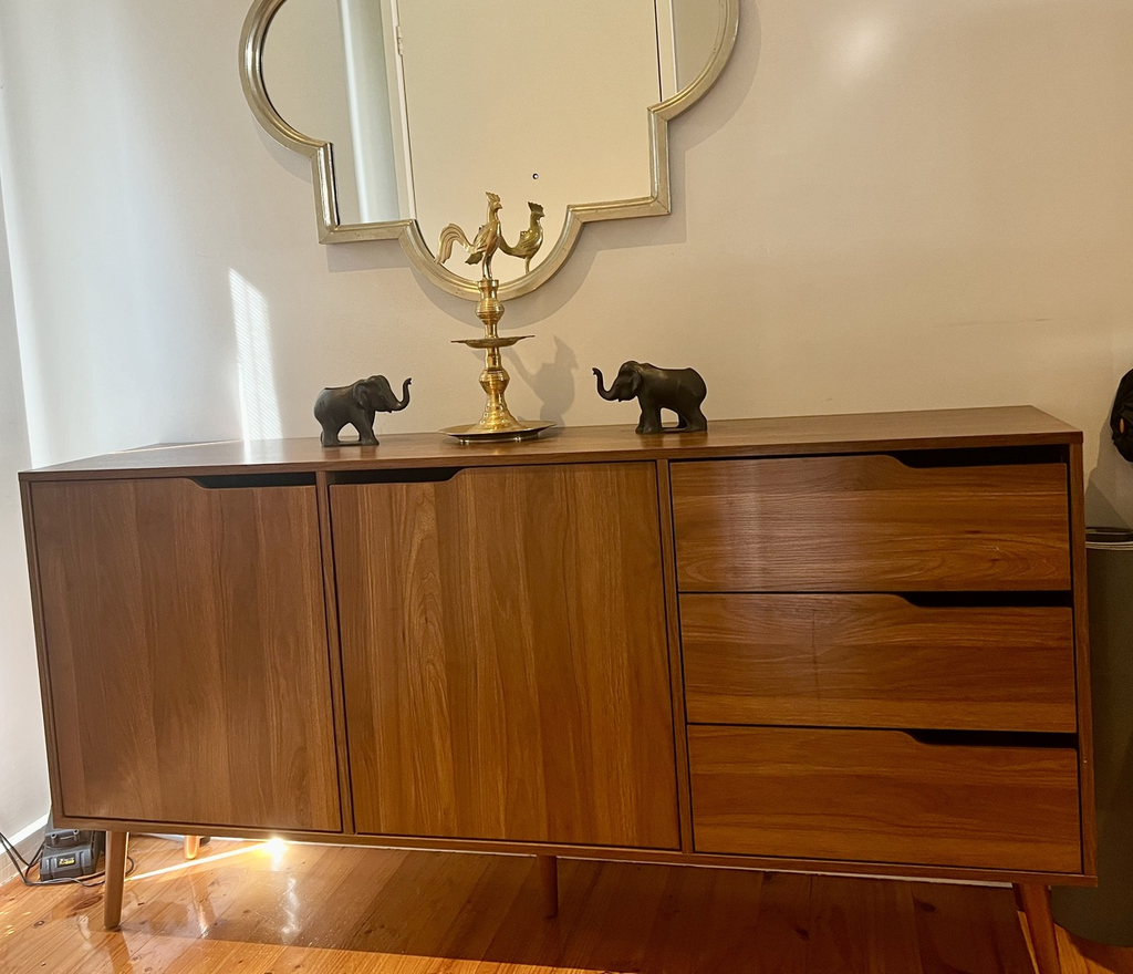 Tủ Console Decor Phong Cách Mộc Tối Giản