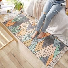 Thảm Canvas Trang Trí Phòng Ngủ Thảm Trải Chân Ghế Sofa