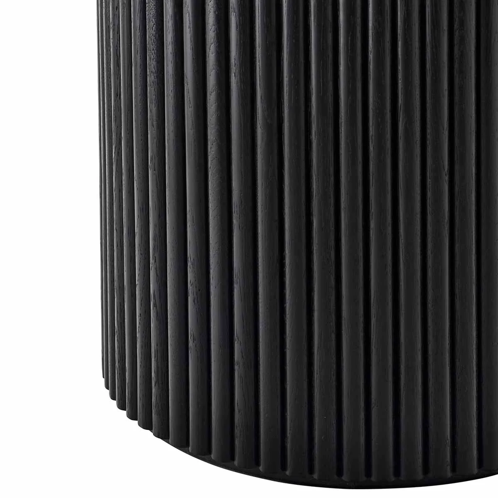 Bàn Trà Gỗ Chân Tròn Mặt Đá Ceramic