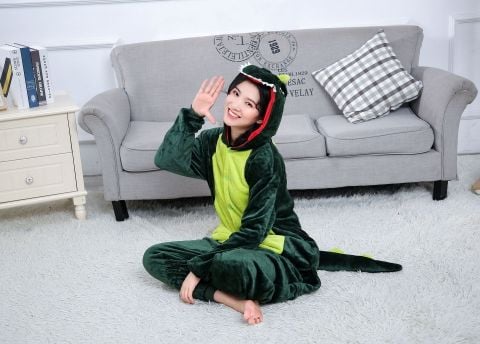 Bộ Đồ Hóa Trang Cosplay Khủng Long Cho Nam Và Nữ