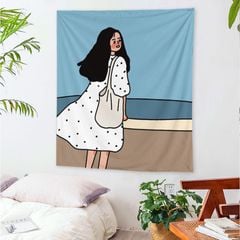 Tranh Vải Treo Tường Hoạt Hình Đáng Yêu