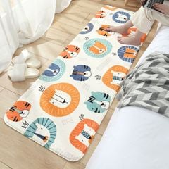 Thảm Lông Cừu Lau Chân Trang Trí Chân Giường Ngủ Ghế Sofa Hoạt Hình
