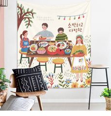 Tranh Vải Treo Tường Hoạt Hình Đáng Yêu