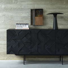 Tủ Console Graphic sideboard Hình Khối Hình Học