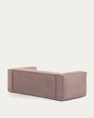 Ghế Sofa Băng Dài Đơn Giản Nhung Tăm Phối Gối Tựa Vuông