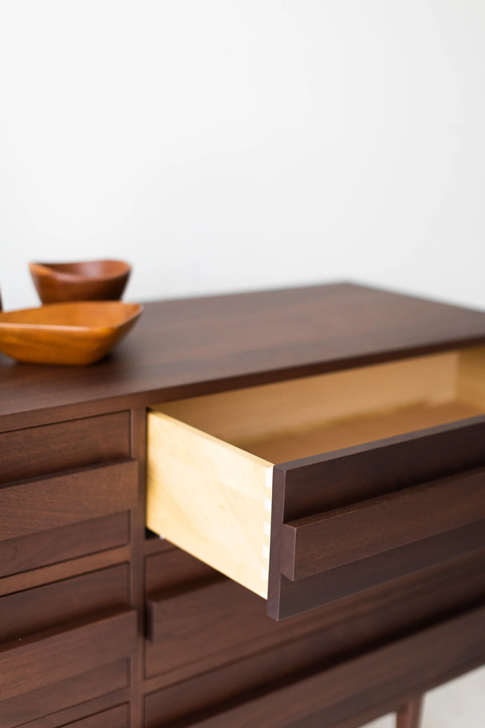 Tủ Console Tủ Phụ Trang Trí Sọc Ngang Dresser