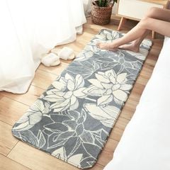 Thảm Trải Giường Trang Trí Decor Nội thất Chất Liệu Lông Cừu Cao Cấp