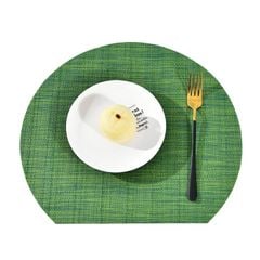 Tấm Lót Bàn Ăn PVC Cách Nhiệt Hình Bán Nguyệt