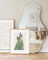 Tranh Treo Tường Nghệ Thuật Trừu Tượng La Poire Mang Túi Hoa