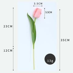 Hoa Giả Trang Trí Hoa Tulip Cao Cấp