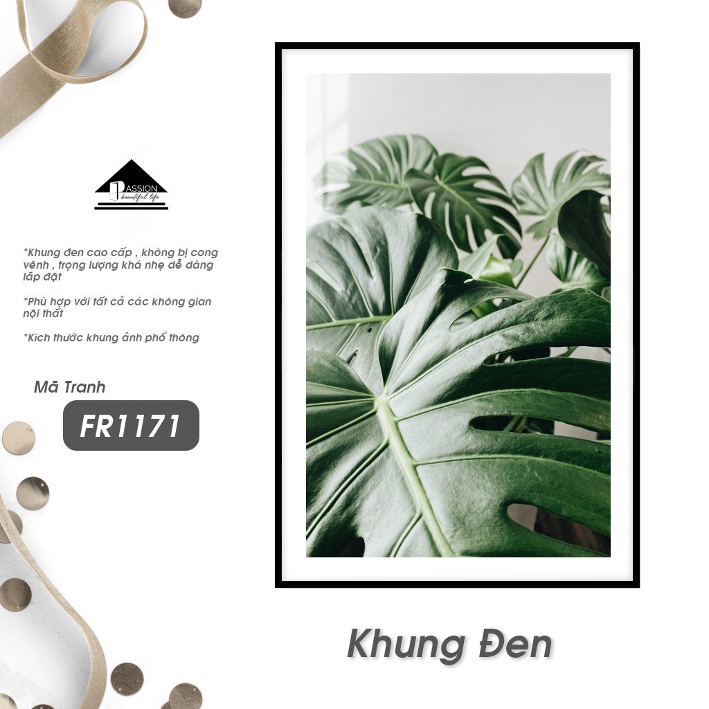 Tranh Thực Vật Passion FR1171