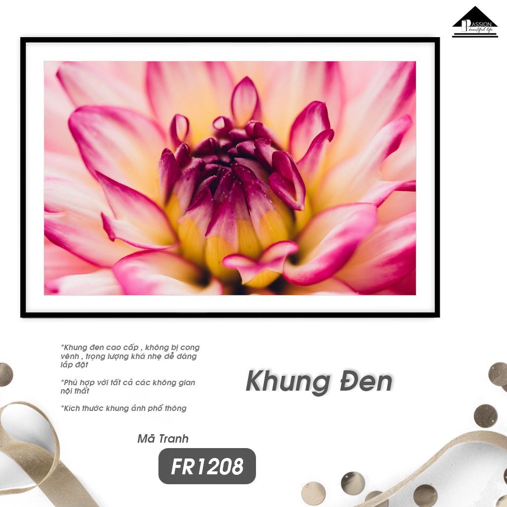 Tranh Thực Vật Passion FR1208
