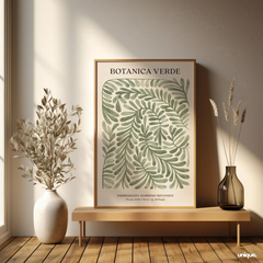 Tranh Treo Tường Botanica Verde Boho