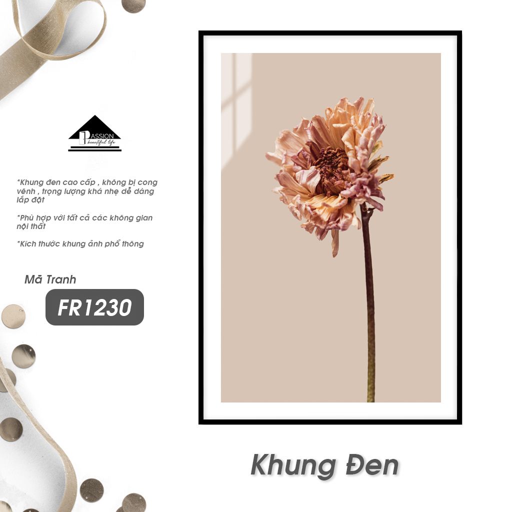 Tranh Thực Vật Passion FR1230