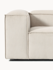 Ghế Sofa Lounge Nhung Tăm Băng Dài