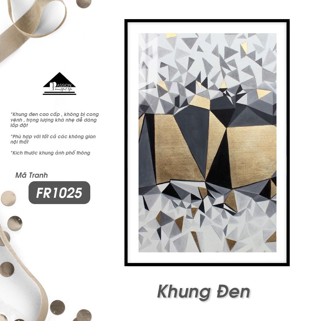Tranh Bộ Hình Học Passion FR1025