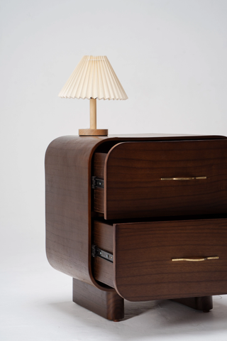 Tủ Đầu Giường Vintage Tối Giản Phong Cách Ý