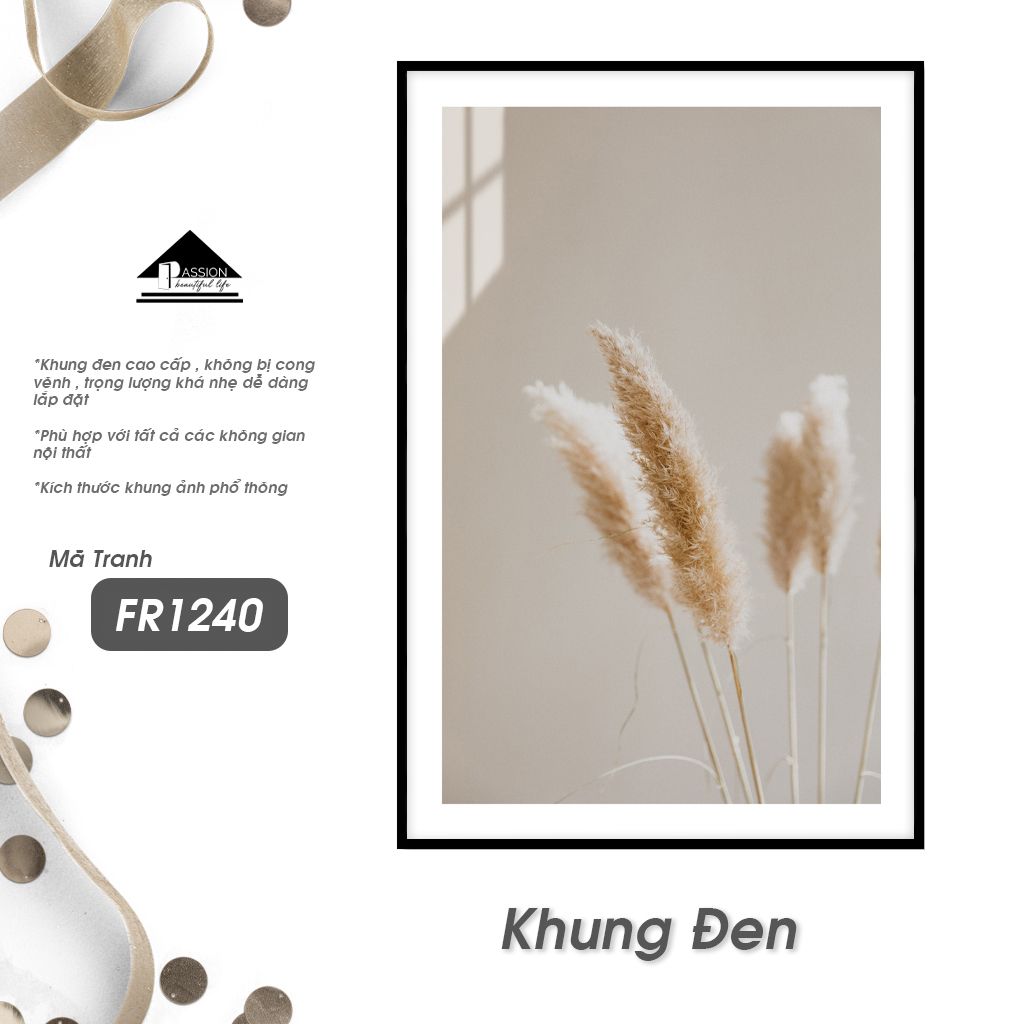 Tranh Thực Vật Passion FR1240