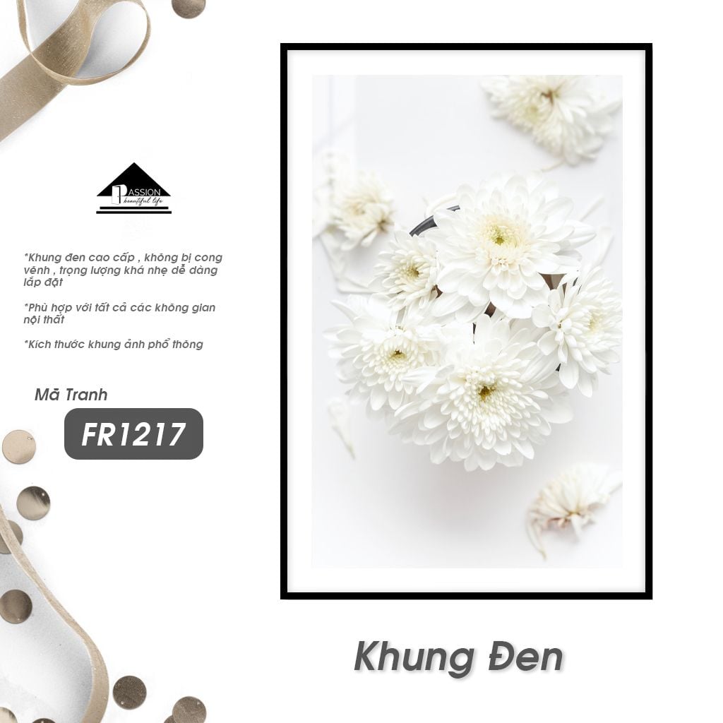 Tranh Thực Vật Passion FR1217