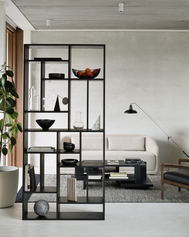 Kệ Gỗ Decor Mondrian Dáng M