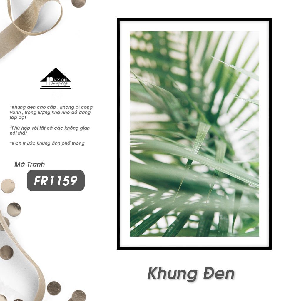 Tranh Thực Vật Passion FR1159