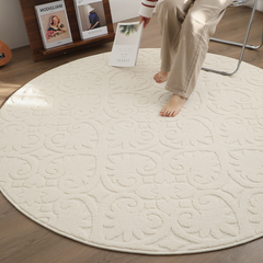 Thảm Tròn Dệt Sợi 3D Trillian - 02