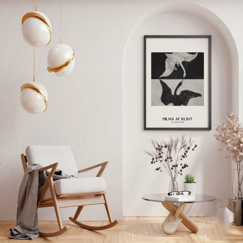 Tranh Treo Tường The Swan No. 1 by Hilma af Klint