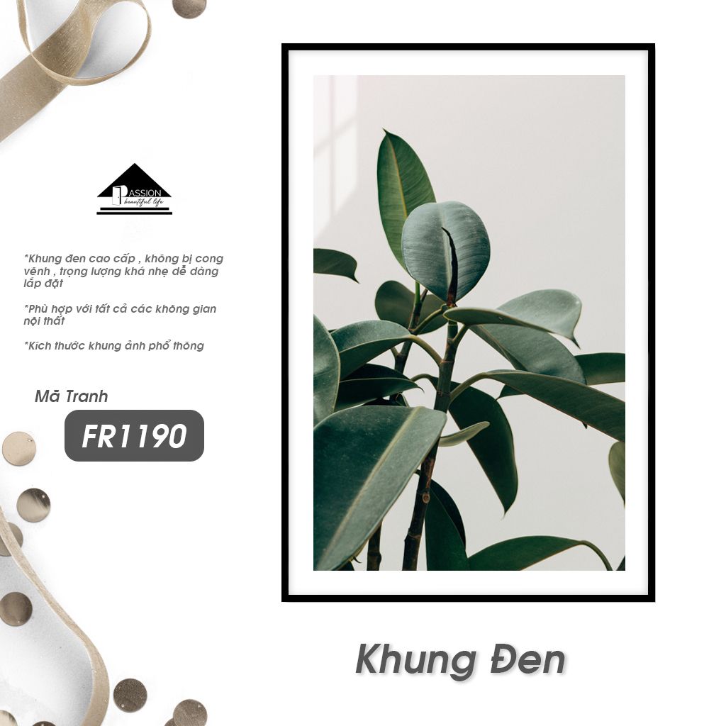 Tranh Thực Vật Passion FR1190