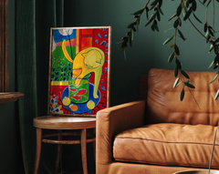 Tranh Treo Tường Henri Matisse The Cat With Red Fish