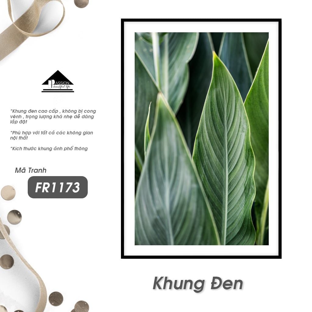 Tranh Thực Vật Passion FR1173