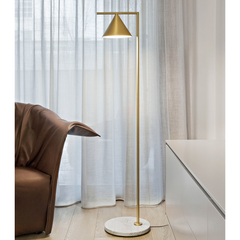 Đèn Sàn Kim Loại Bắc Âu Trang Trí Phòng Ngủ Phòng Khách Sang Trọng Ánh Sáng 3 Màu