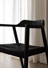 Ghế Ăn Gỗ Tần Bì Đan Dây Giấy Bilbo