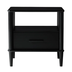 Tủ Đầu Giường Phong Cách Đen Vintage