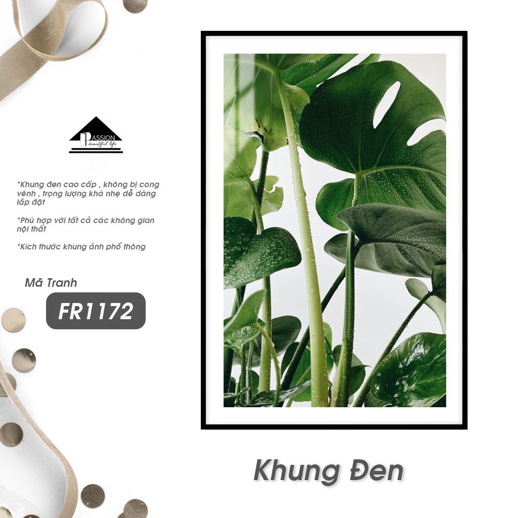 Tranh Thực Vật Passion FR1172